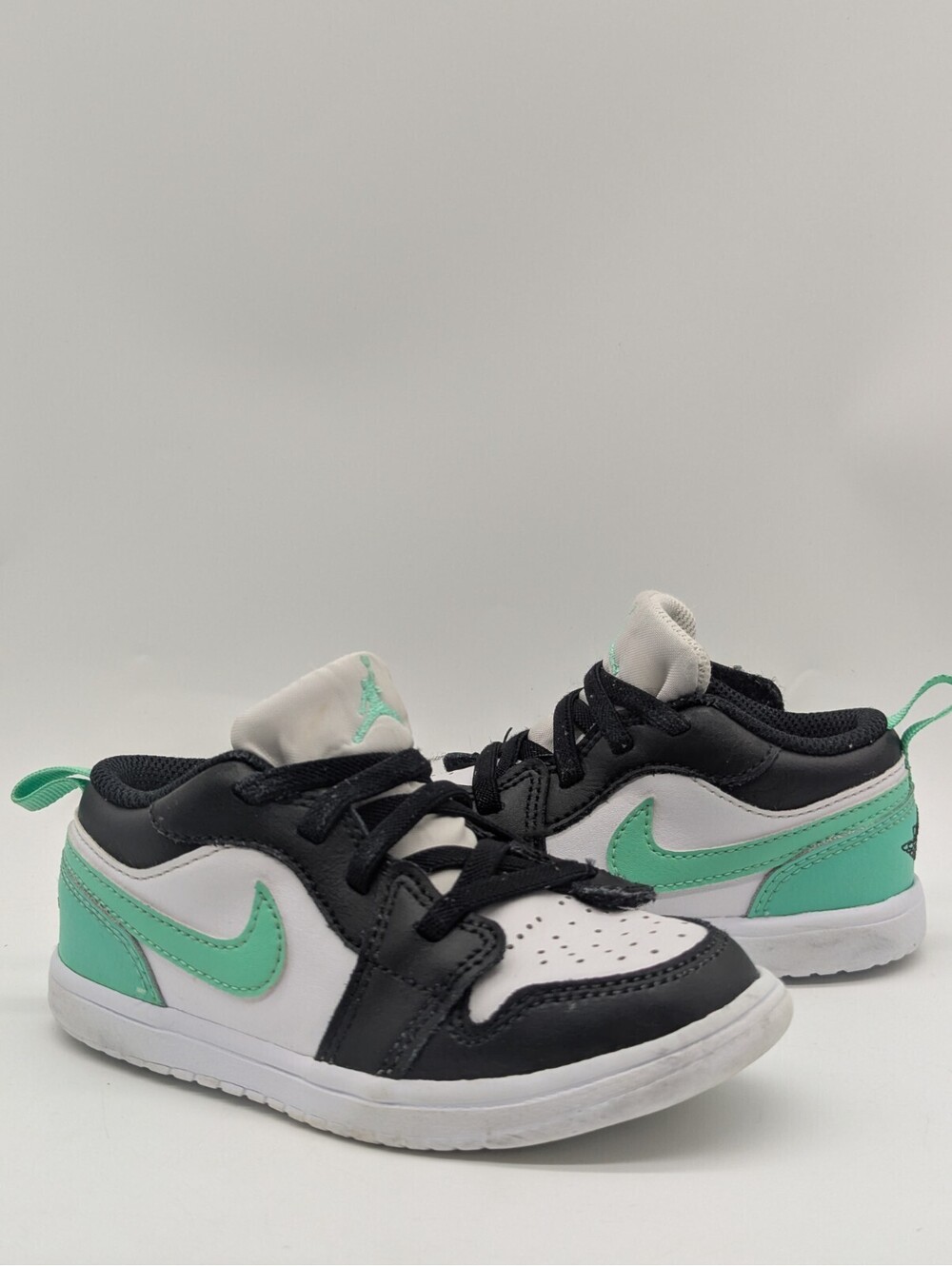 Nike Jordan 1 Low Alt TD Kids Toddler Size 9C Shoes Green Glow Black DR9747-131